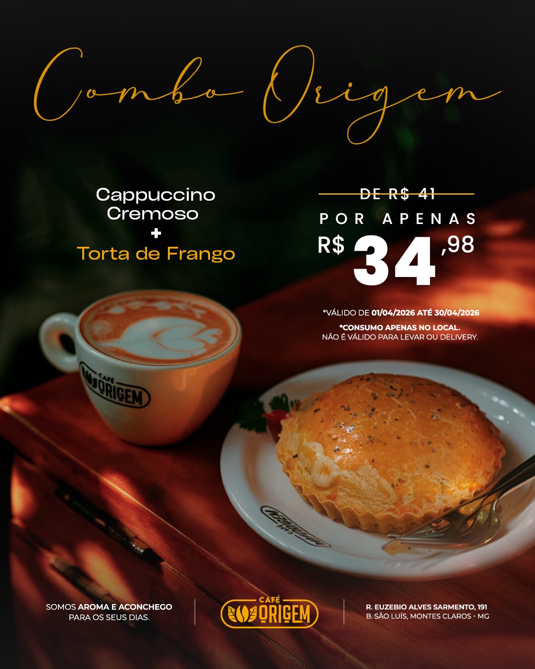 CAPPUCINO + WAFFLES MARCO ABRIL
